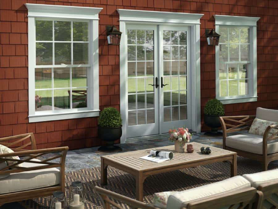 french door in a home