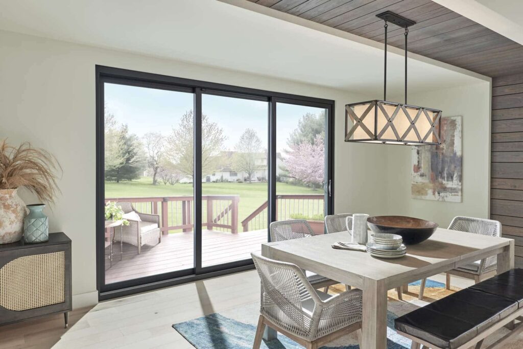 Black Sliding patio Doors